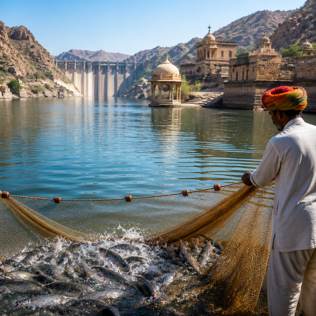 Fishing use of water resources