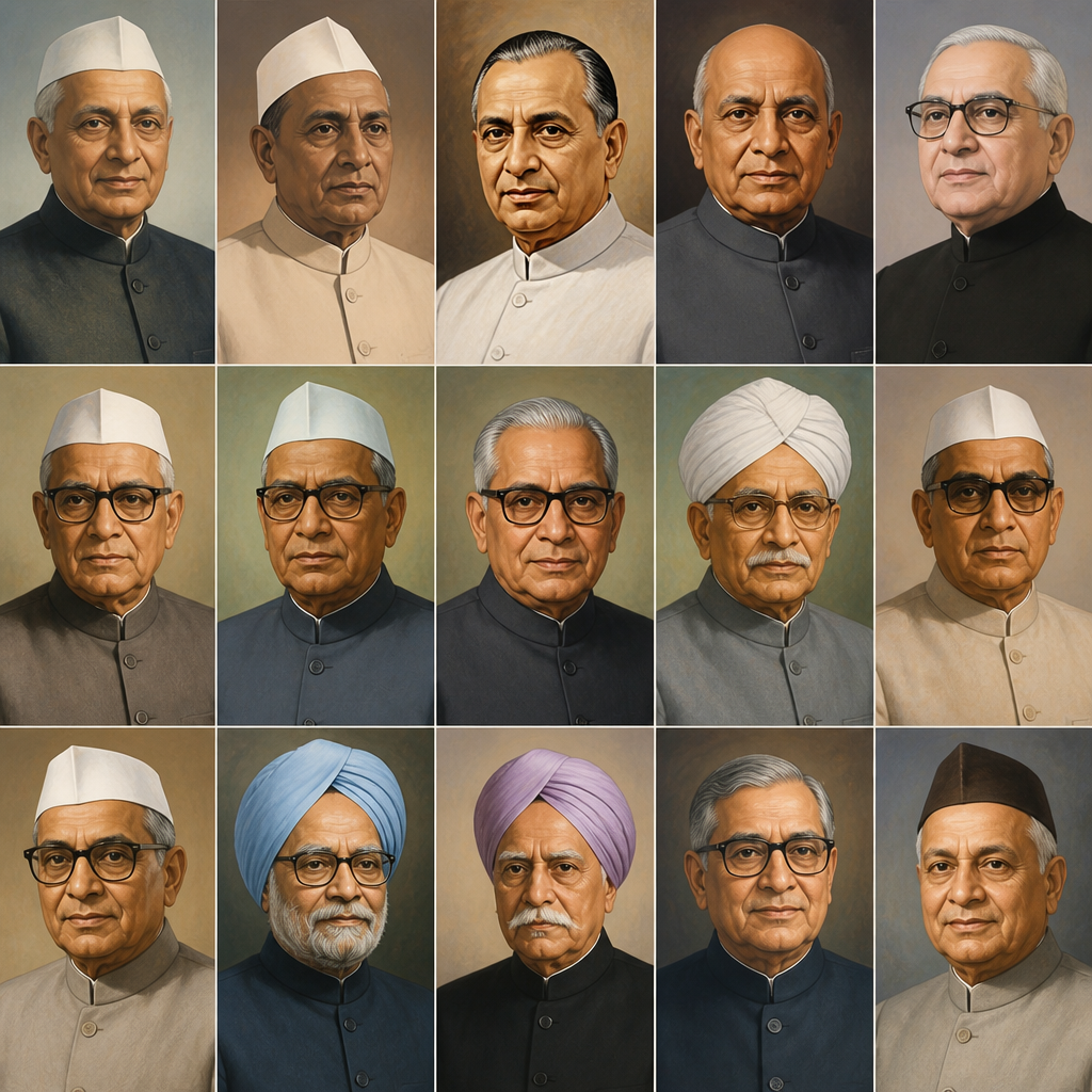 Chronology of major governors (1950 2000)