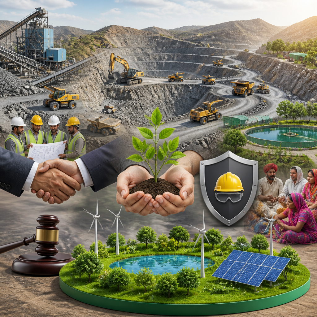 Major provisions of Rajasthan Mineral Policy