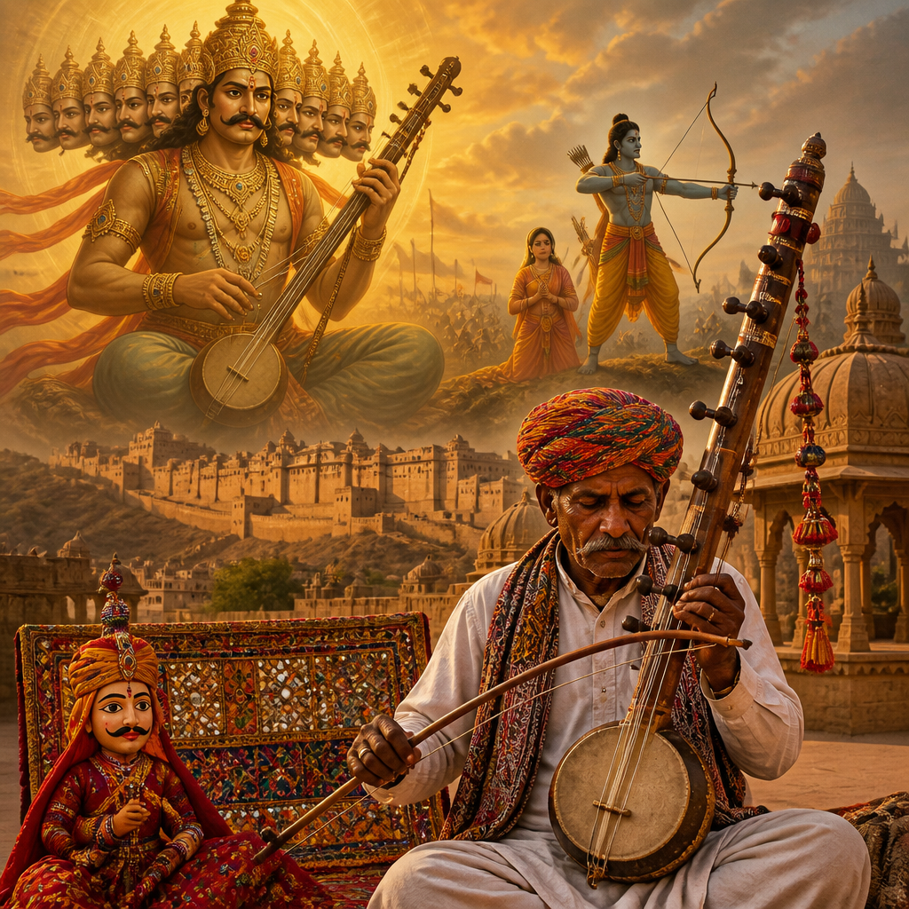 Introduction and mythology of Ravanahatha