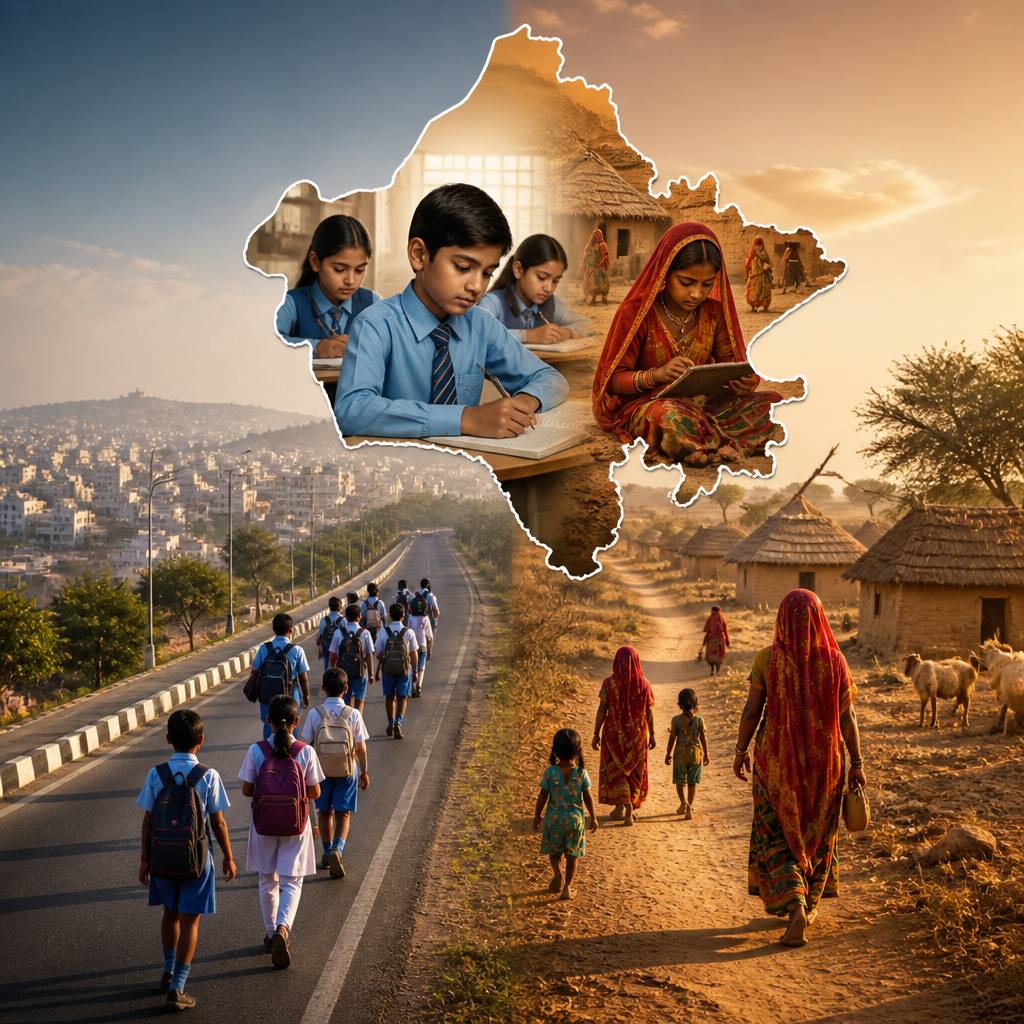 Introduction to literacy rate of Rajasthan