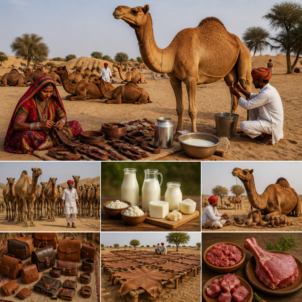 Economic importance of camel rearing