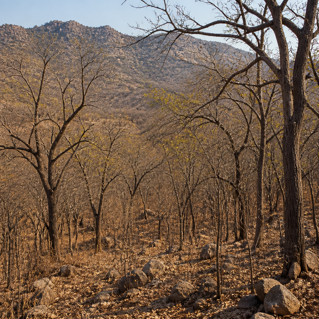Dry Deciduous Forest Aravalli Region
