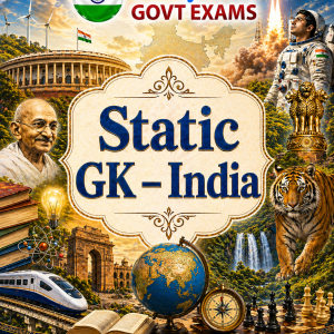 सामान्य ज्ञान – Static GK – India