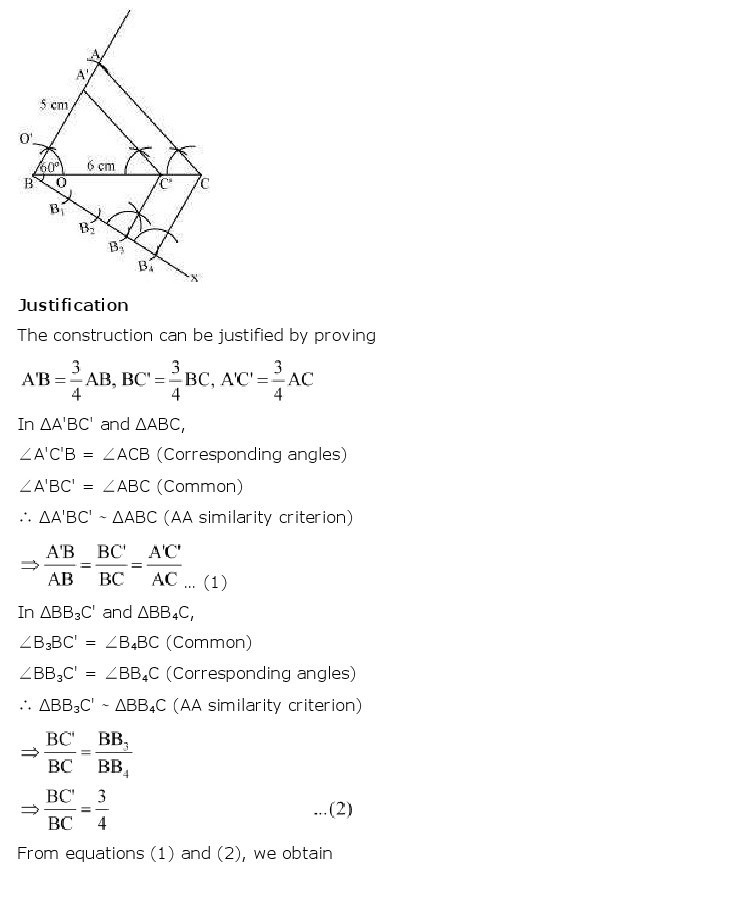 10th, Maths, Constructions 10