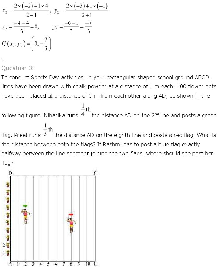 10th, Maths, Coordinate Geometry 10