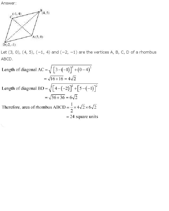 10th, Maths, Coordinate Geometry 16