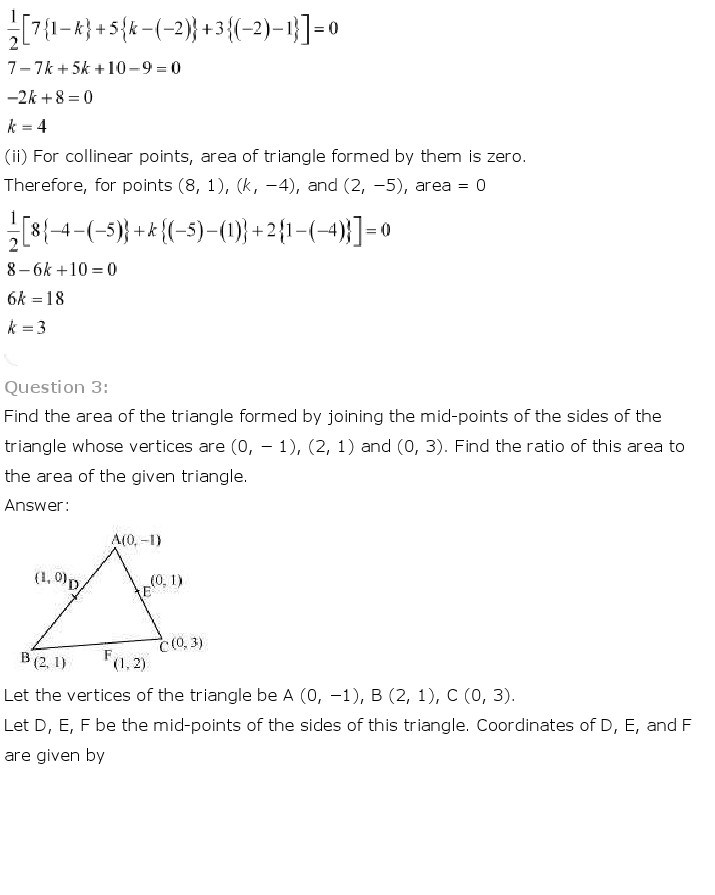 10th, Maths, Coordinate Geometry 18