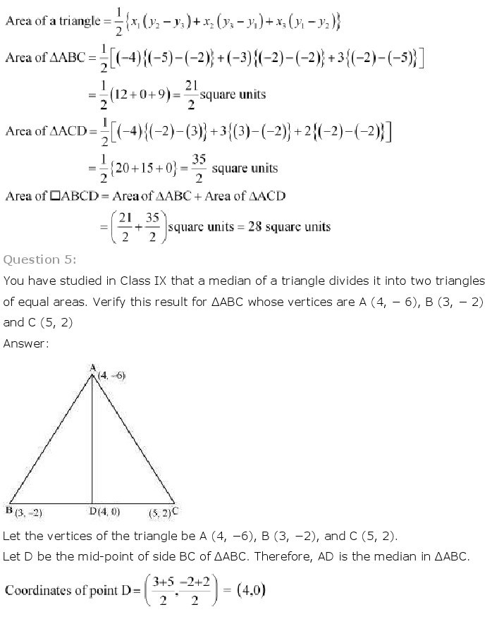 10th, Maths, Coordinate Geometry 20