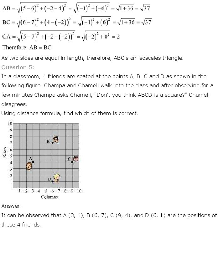 10th, Maths, Coordinate Geometry 3