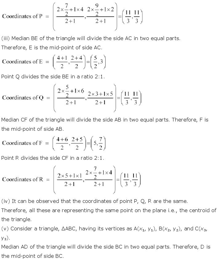 10th, Maths, Coordinate Geometry 30