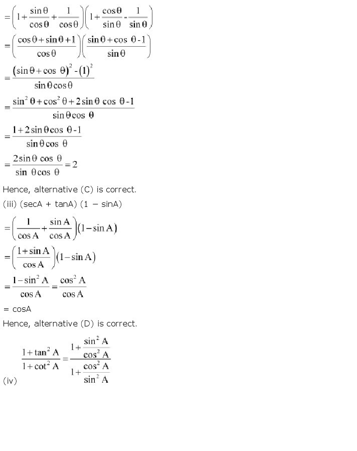 10th, Maths, Introduction to Trigonometry 36