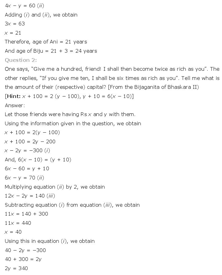 10th-Maths-Pair Of Linear Equations-60