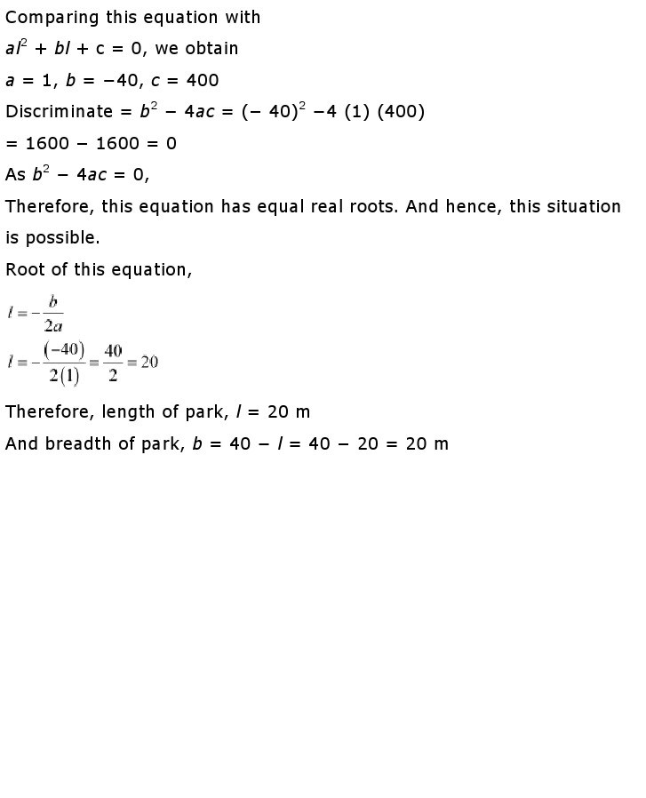 10th, Maths, Quadratic Equations 41