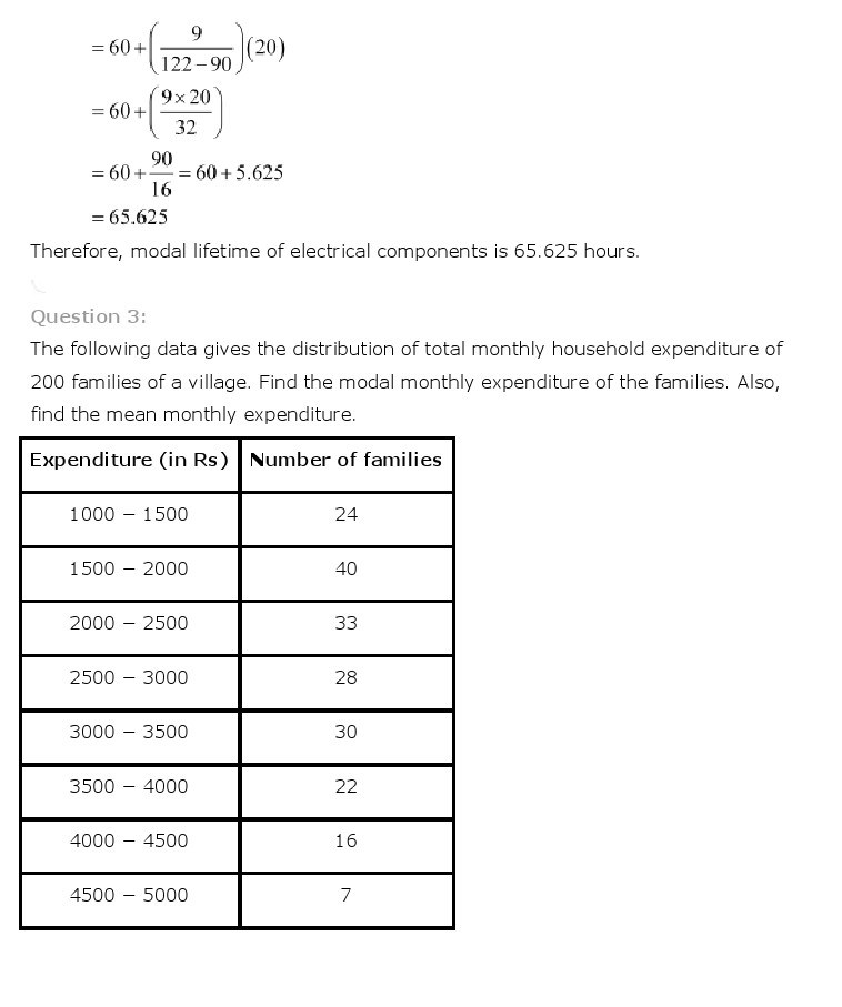 10th, Maths, Statistics 18