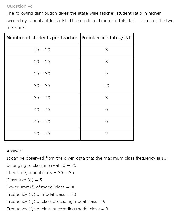 10th, Maths, Statistics 21