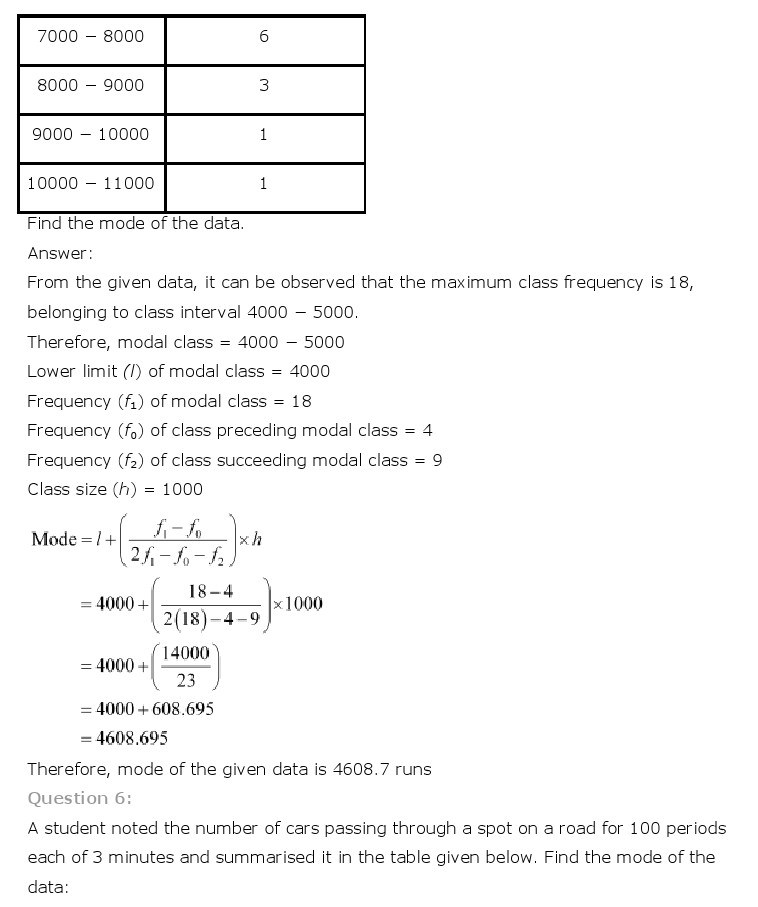 10th, Maths, Statistics 24