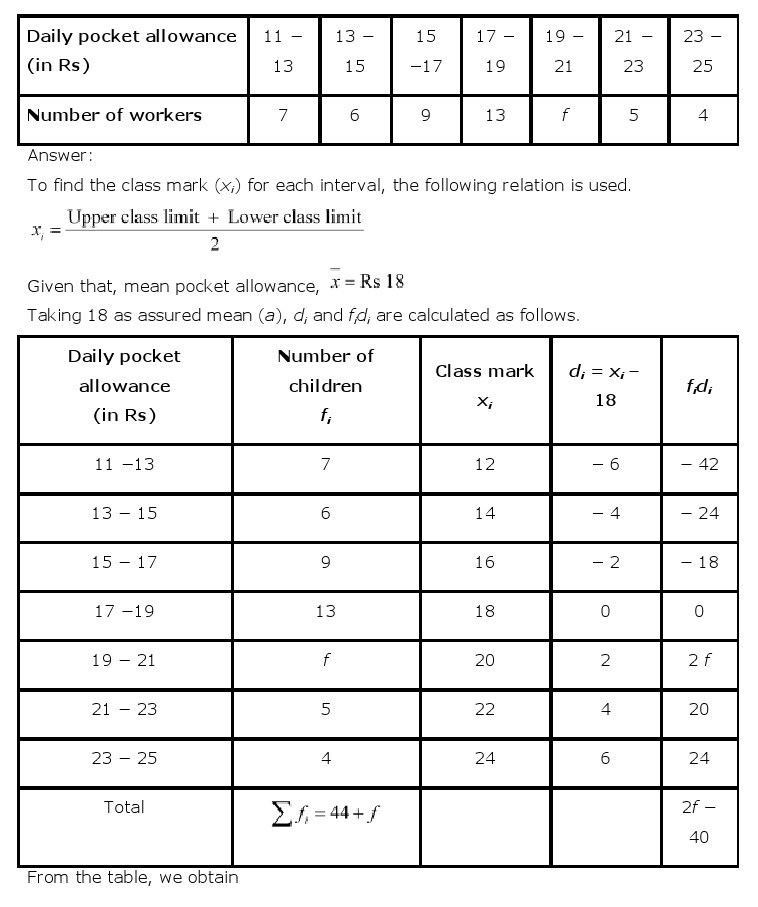 10th, Maths, Statistics 4