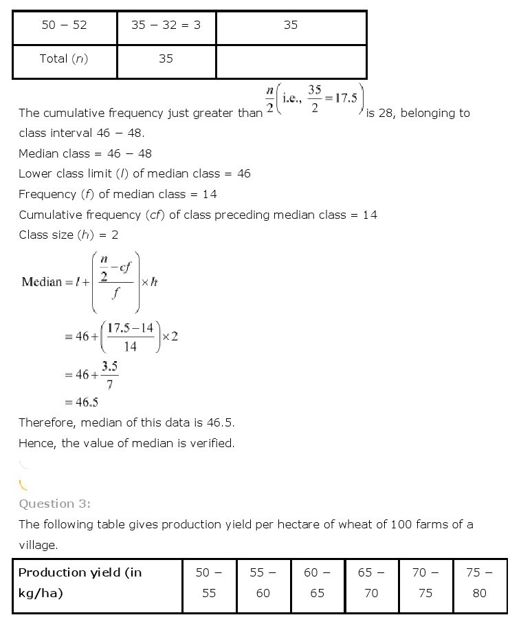 10th, Maths, Statistics 48