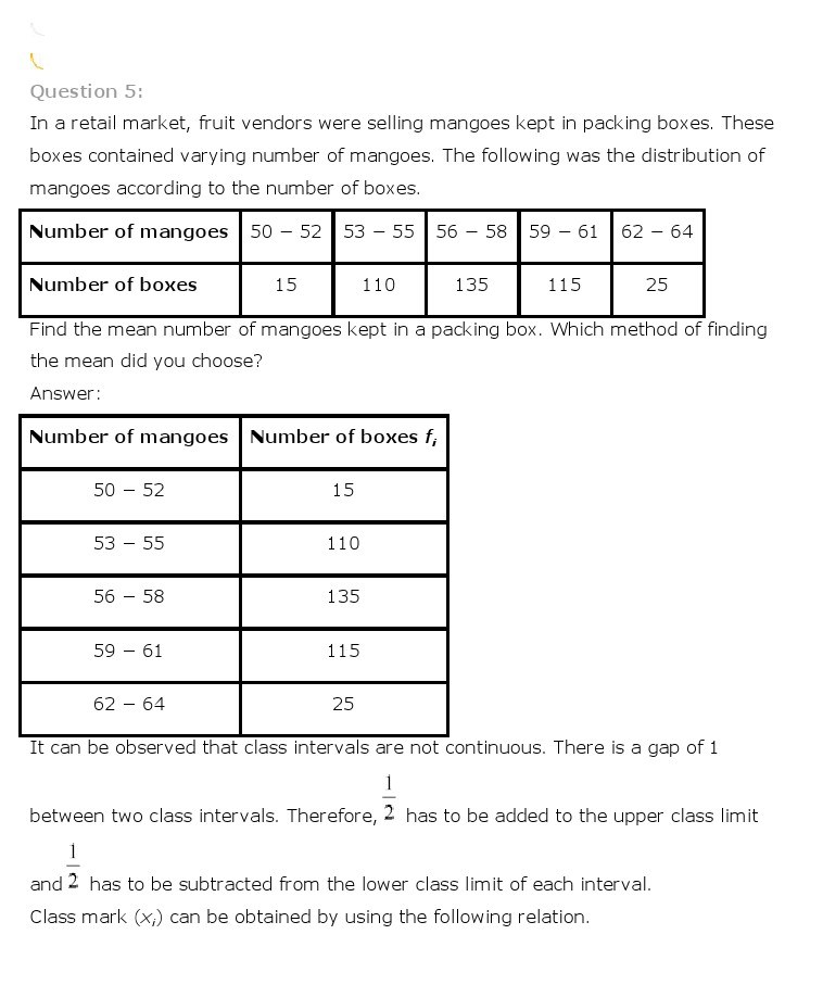 10th, Maths, Statistics 7