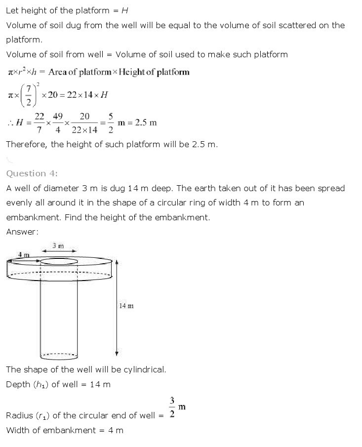 10th, Maths, Surface Areas & Volumes 21