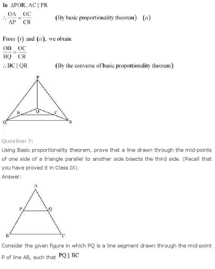 case study class 10 maths triangles