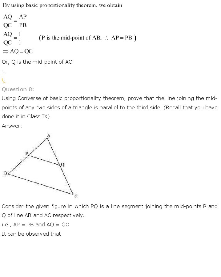 10th, Maths, Triangles 13