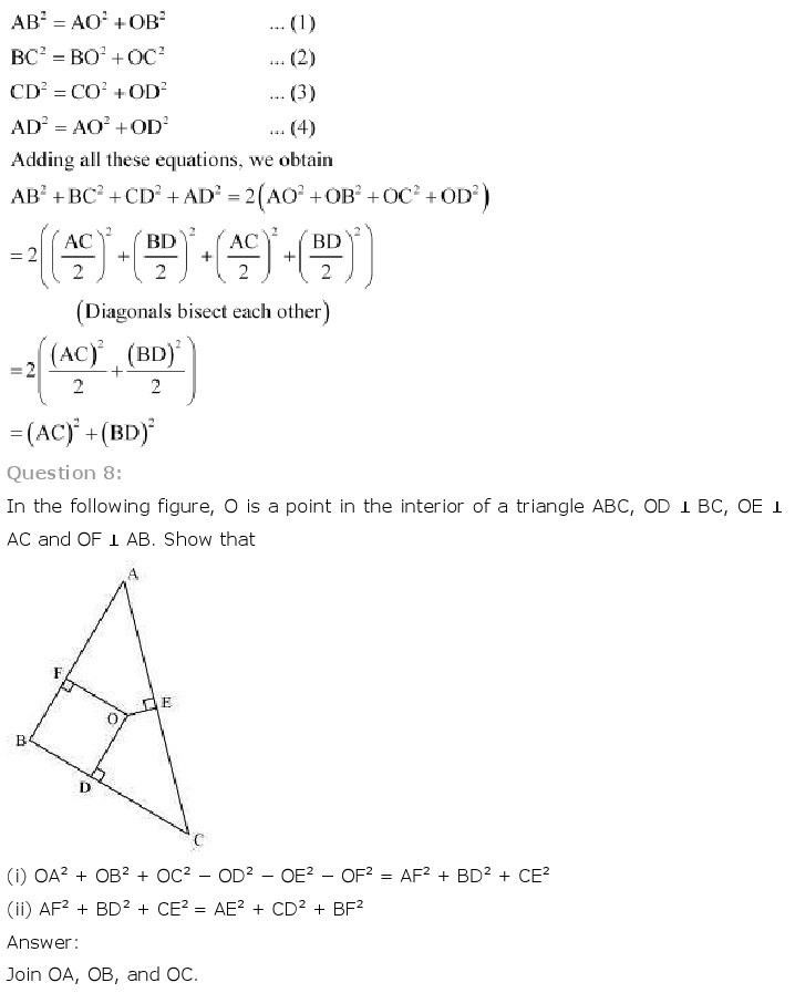 10th, Maths, Triangles 51