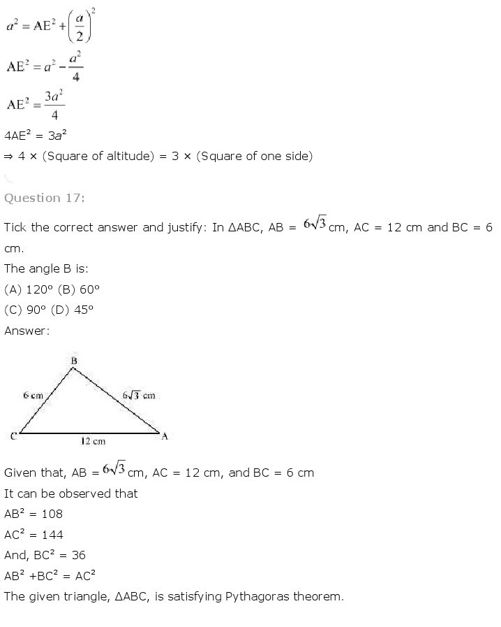 10th, Maths, Triangles 60