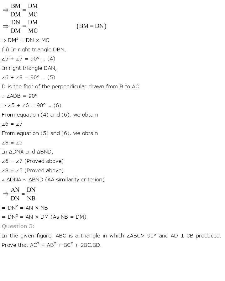 10th, Maths, Triangles 65