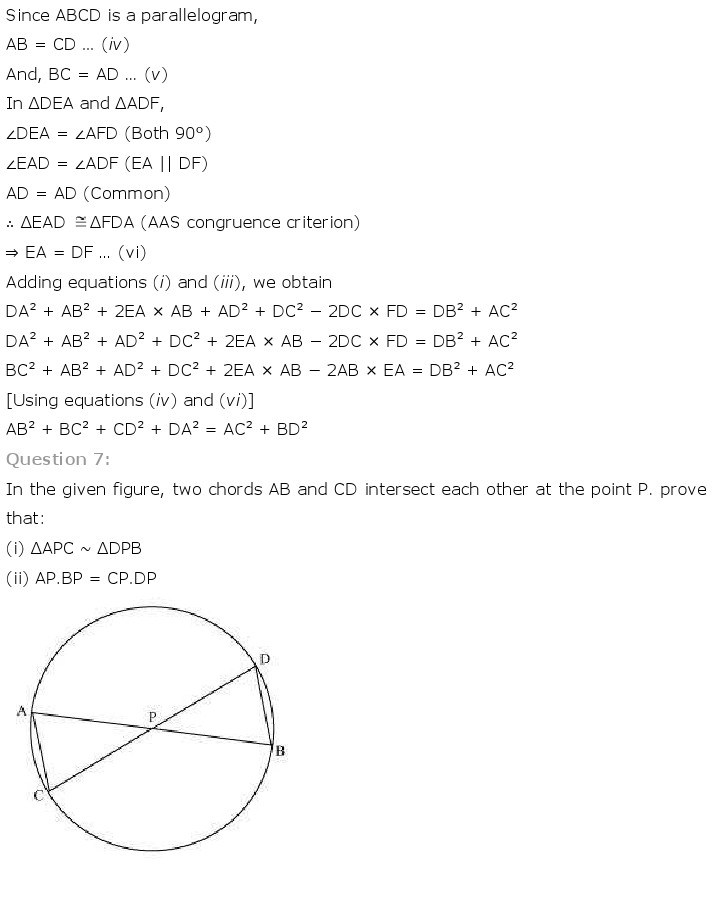 10th, Maths, Triangles 70