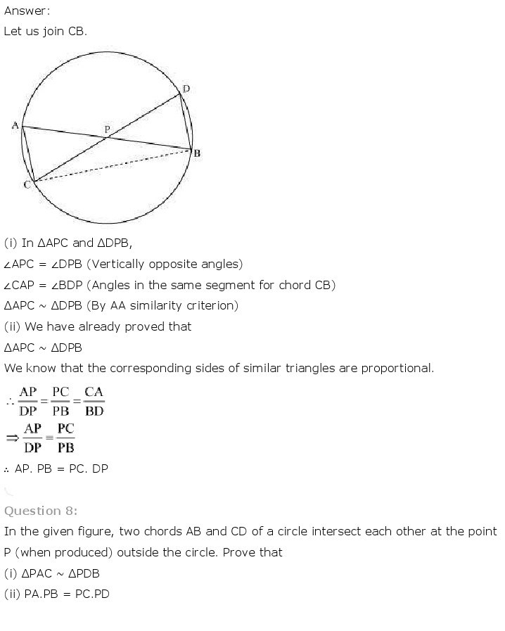 10th, Maths, Triangles 71