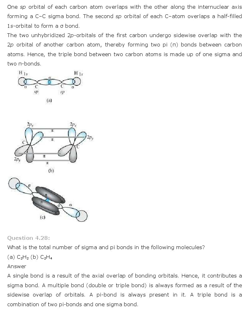 11th, Chemistry, Chemical Bonding & Molecular Structure 18