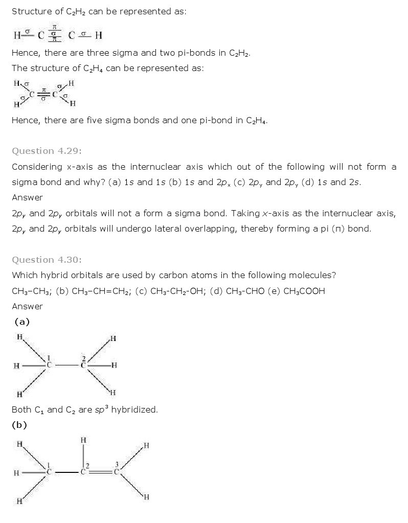 11th, Chemistry, Chemical Bonding & Molecular Structure 19