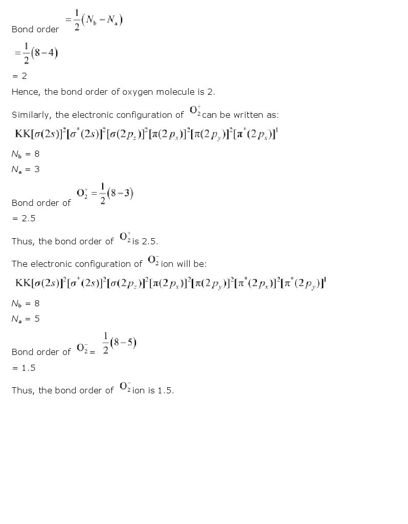 11th, Chemistry, Chemical Bonding & Molecular Structure 28