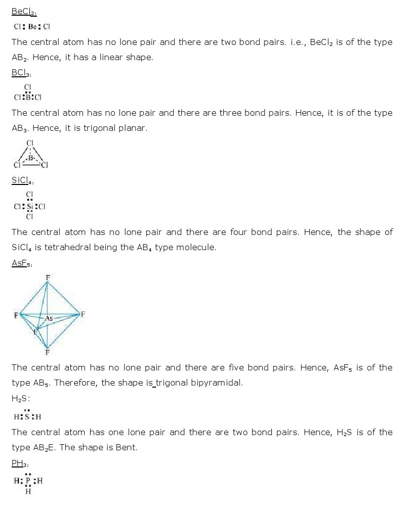 11th, Chemistry, Chemical Bonding & Molecular Structure 5