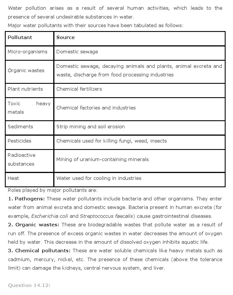 11th, Chemistry, Environmental Chemistry 7