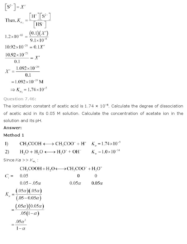 11th, Chemistry, Equilibrium 35