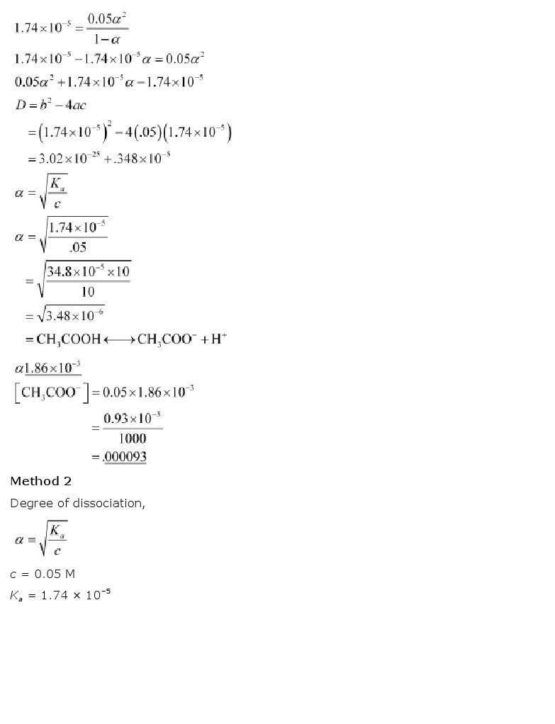 11th, Chemistry, Equilibrium 36