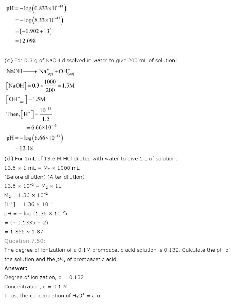 11th, Chemistry, Equilibrium 41