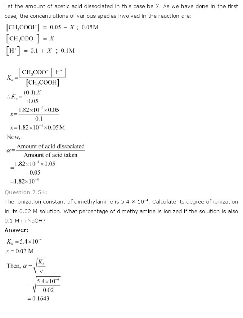 11th, Chemistry, Equilibrium 45