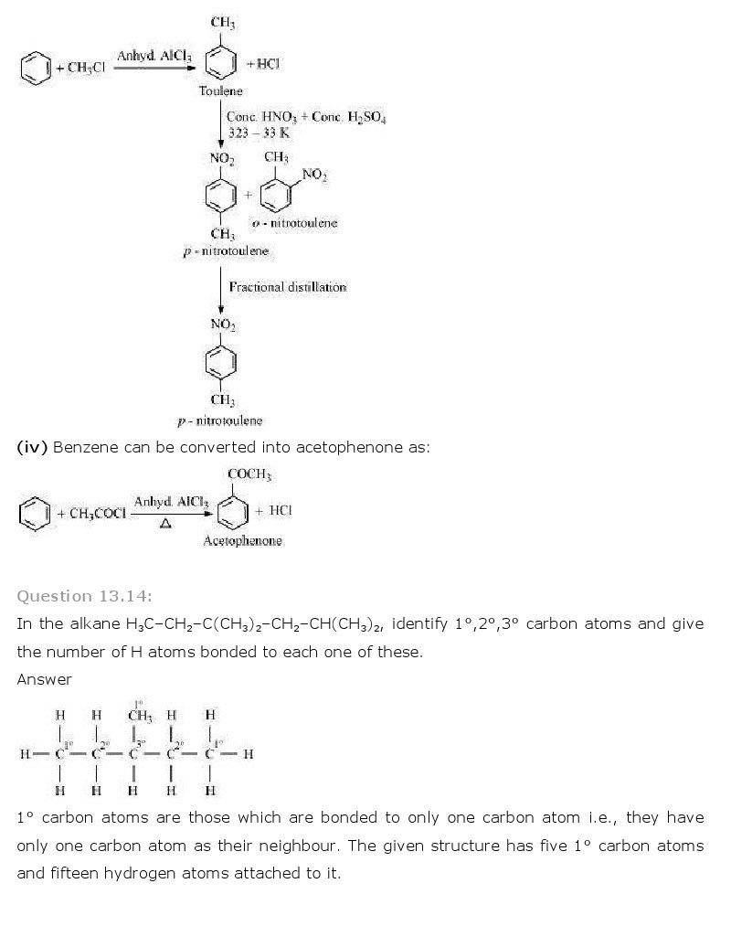 11th, Chemistry, Hydrocarbons 16