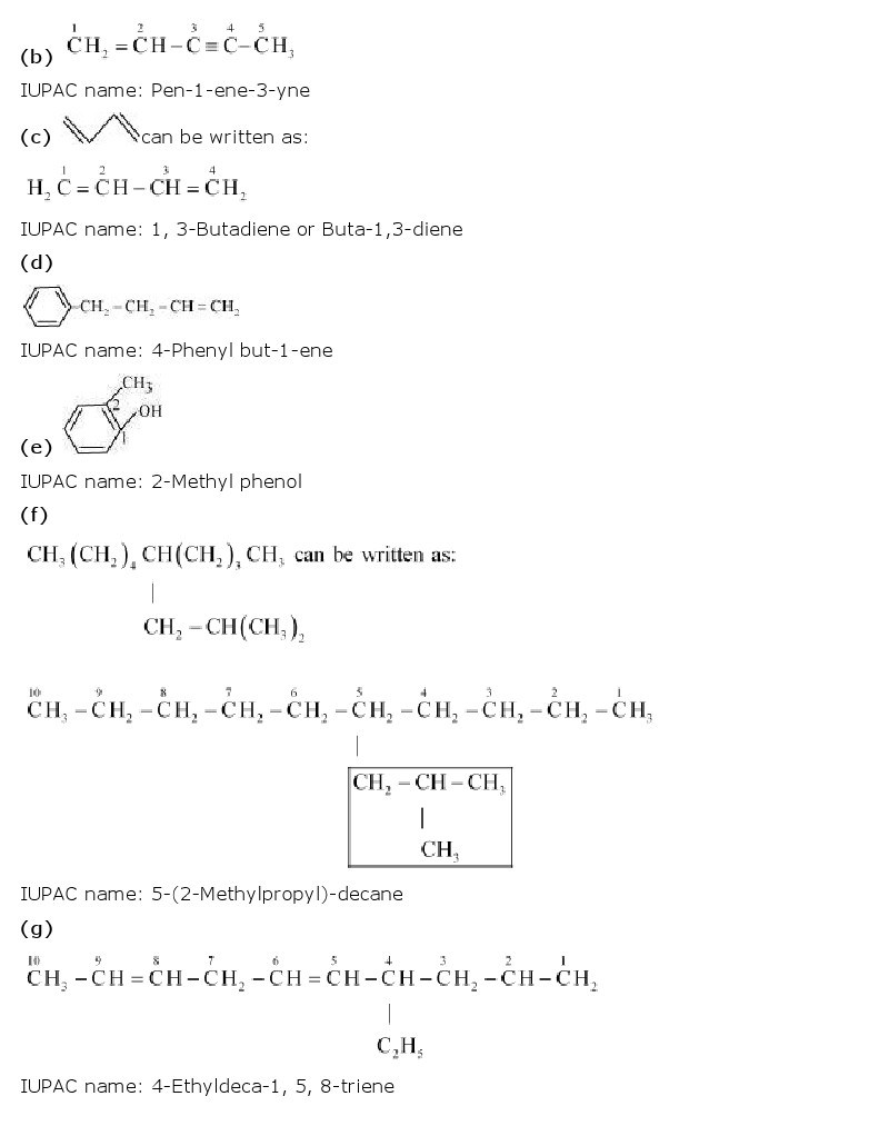 11th, Chemistry, Hydrocarbons 3