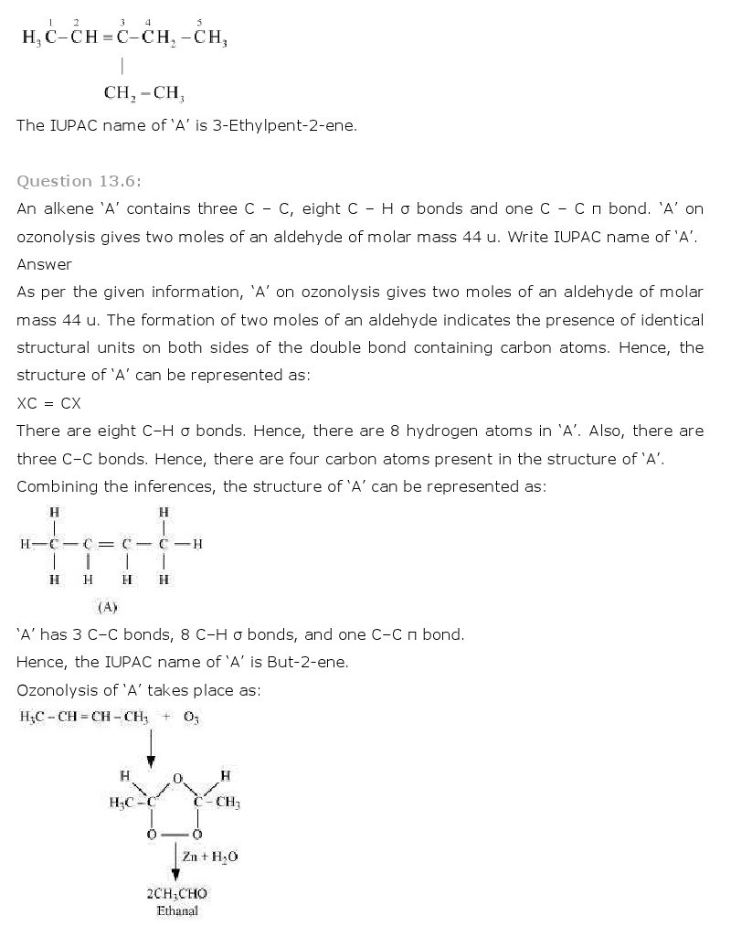 11th, Chemistry, Hydrocarbons 8