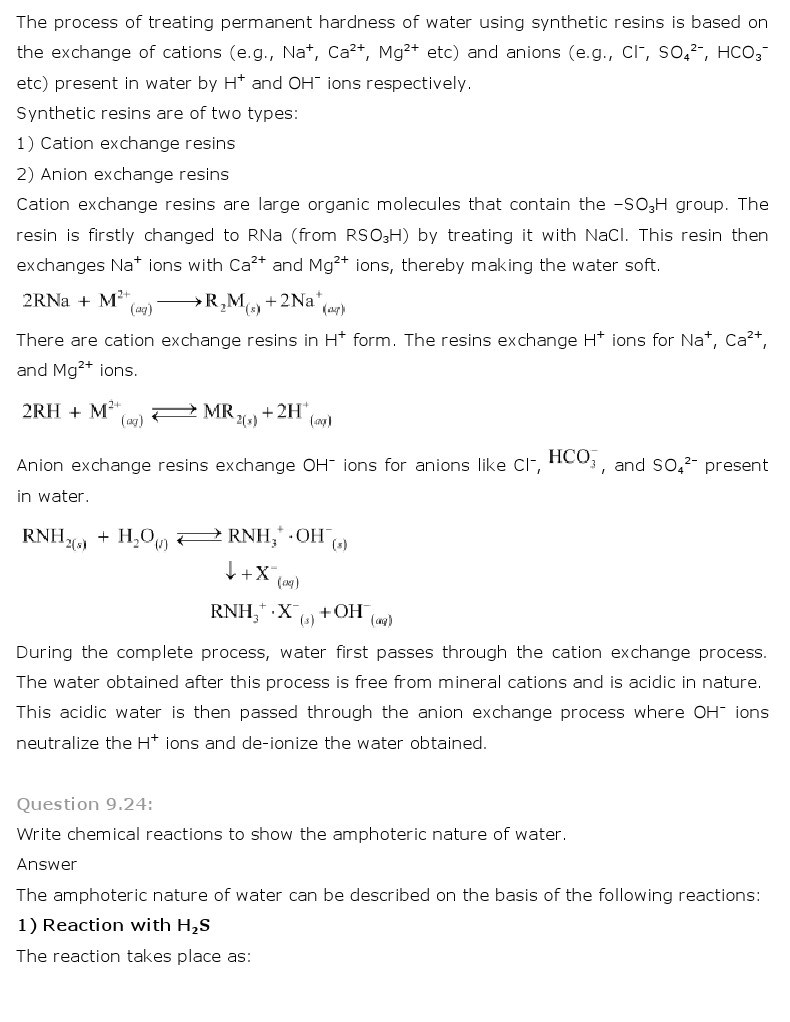 11th, Chemistry, Hydrogen 14