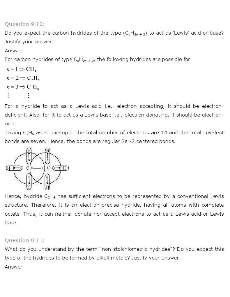 11th, Chemistry, Hydrogen 7