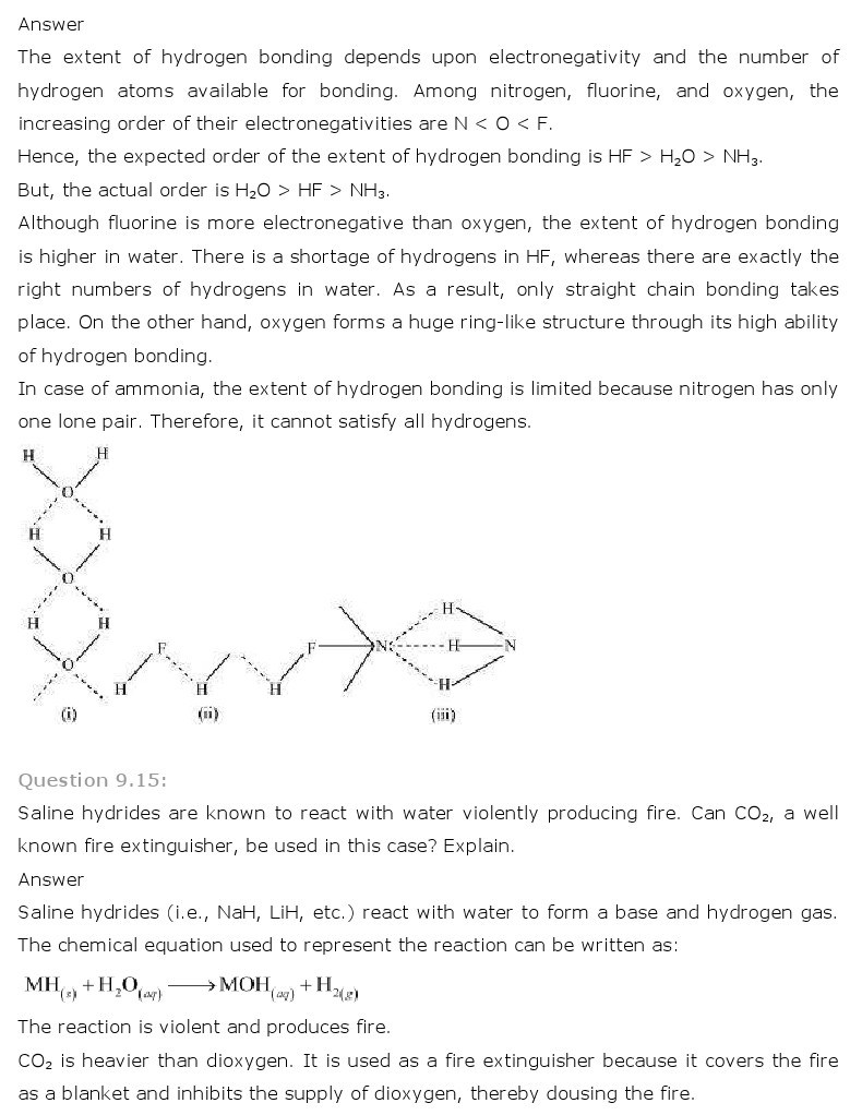 11th, Chemistry, Hydrogen 8