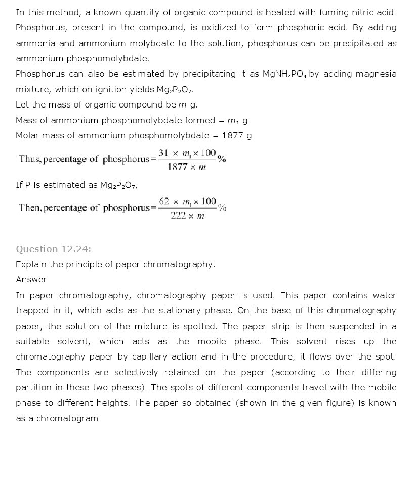 11th, Chemistry, Organic Chemistry 26