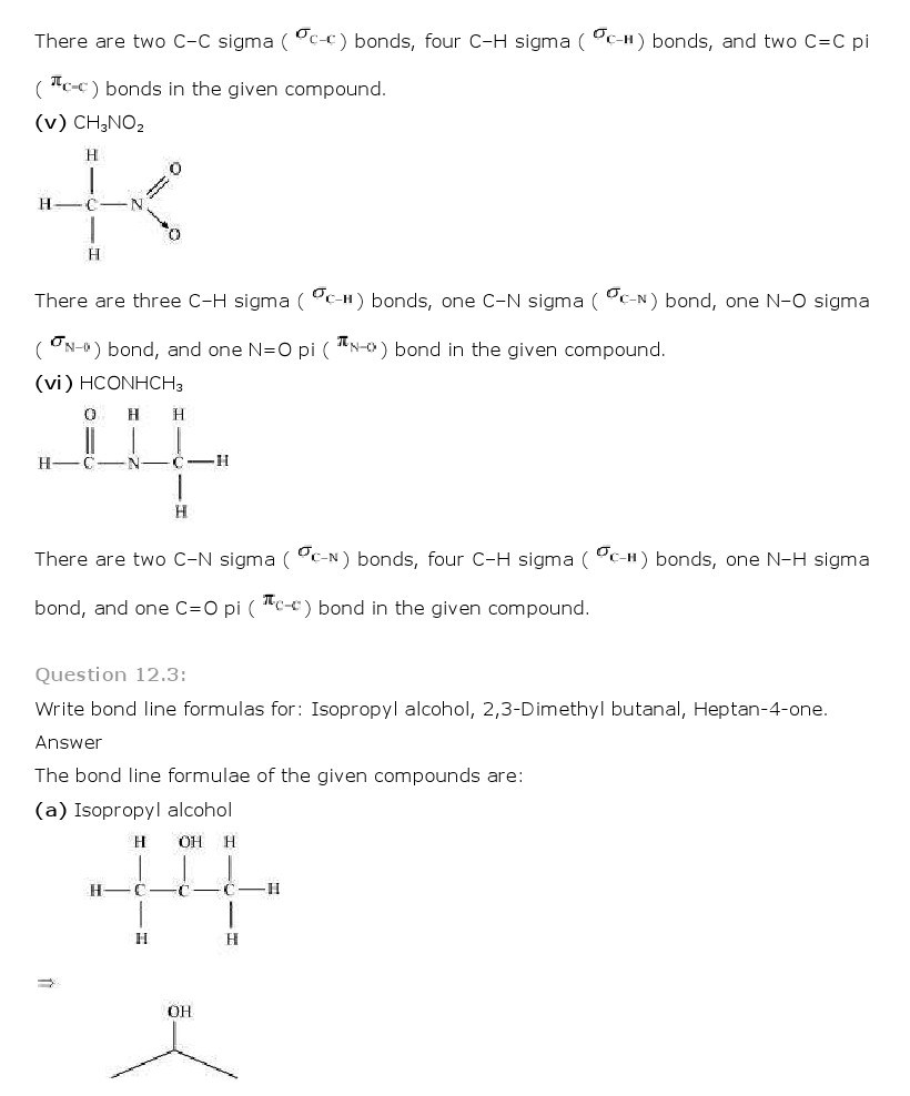 11th, Chemistry, Organic Chemistry 3