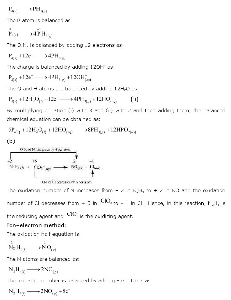 11th, Chemistry, Redox Reactions 21